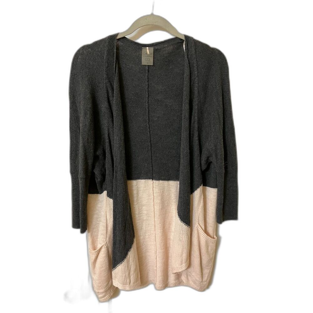 Calia two-tone dolman sleeve cardigan